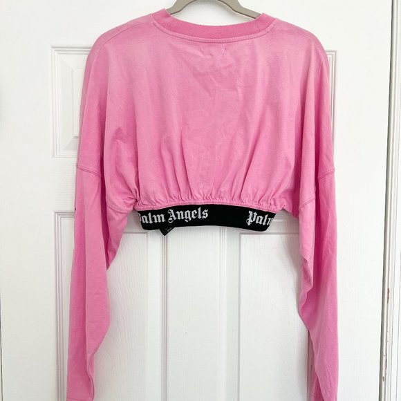 Palm Angels Dance Of Death Cropped Top - Picture 2 of 7